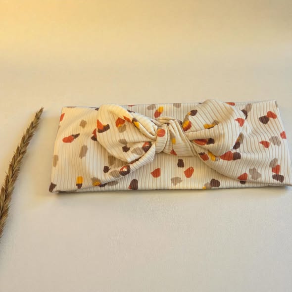 Soft Knit Headband with Removable Bow | Cozy Twist Style Hair Accessory