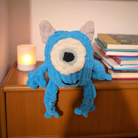 Hand-Knit Plush Monsters
