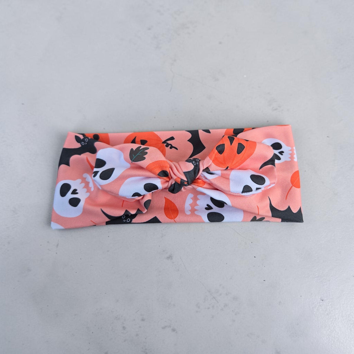 Spooky Season Headband with Removable Bow – Ultra-Soft DBP Halloween Hair Accessory