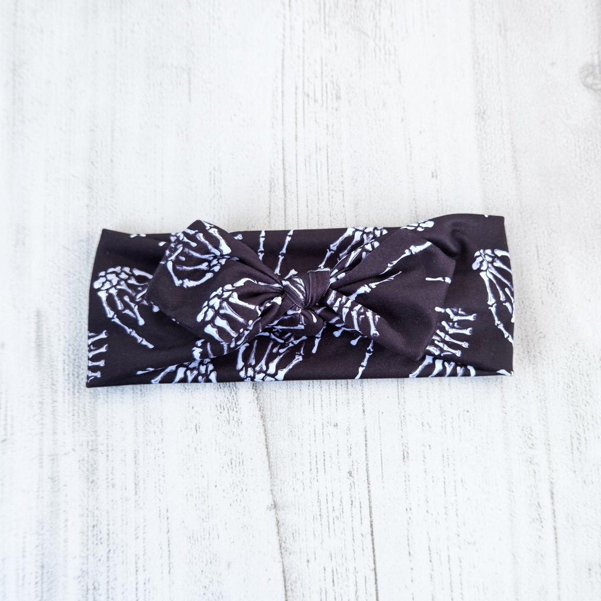 Spooky Season Headband with Removable Bow – Ultra-Soft DBP Halloween Hair Accessory