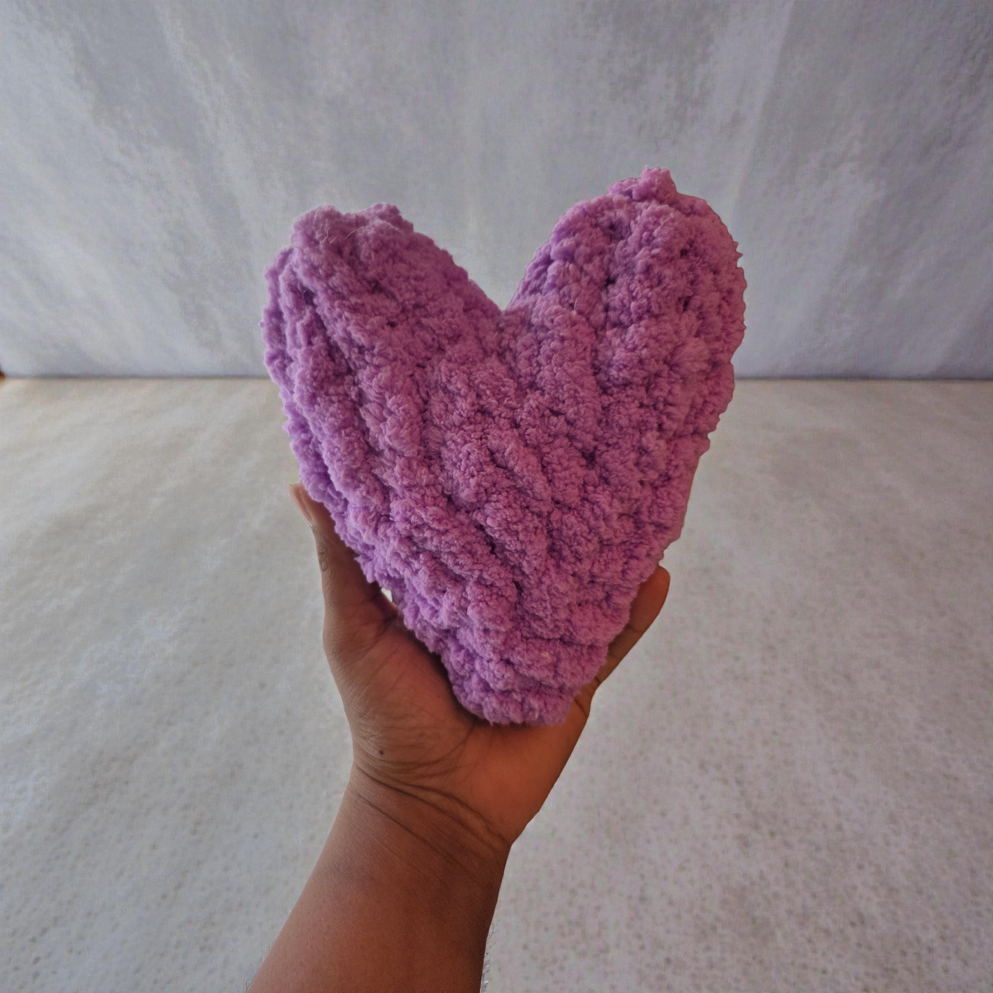 Hand Knit Heart – Small Knit Heart Gift – Cozy Home Decor